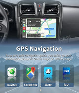 2K QLED Android Head Unit for Renault Sandero Logan 2 2014–2019