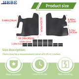 Tailgate Side Mats for Jeep Wrangler JK 4-Door Car Interior Accessory OEM