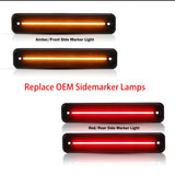 LED Bumper Lights Switchback DRL for Hummer H2 2003-2009 Exterior Light iJDM