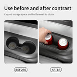 3rd Row Cup Holder Inserts for Hyundai Palisade 2026 Car Interior Accessory Smabee
