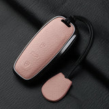 360 Degree Protection Metal Goatskin Car Key Case Cover For Audi A6 A7 A8 B9 A5 A4 8S 8W Q5 Q7 4M S5 S7 TT cars accessories
