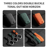 Suede Cars Key Case Cover For Toyota Auris Corolla Reiz Avensis Rav4 Levin Camry Verso Yaris Scion Aygo Protector Keychain Sh