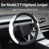 For Tesla Model 3 Y Highland Juniper Car Steering Wheel Cover Steering Wheel Accessory OEM
