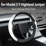 For Tesla Model 3 Y Highland Juniper Car Steering Wheel Cover