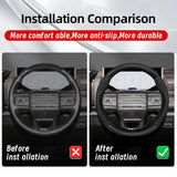 Breathable Leather Cover for GMC Sierra 1500 HD Car Interior Accessory Hocasen