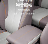 For BYD ATTO 3 Yuan Plus 2022-2025 Car Central Control Armrest Box Leather Protective Cover Car Interior Accessory OEM