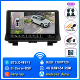 Android 15 Navigation System with CarPlay for Audi Q3 2011–2018