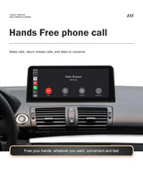 Wireless CarPlay Android Auto Screen for BMW 1 Series 2004-2012