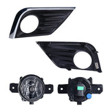 LED Fog Light Assembly Frame for Nissan Altima 2016-2018 Car Interior Accessory MAGIC COLORM