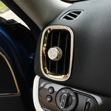 AC Vent Diamond Trim for Mini Cooper Countryman F60 Car Interior Accessory GMUNI