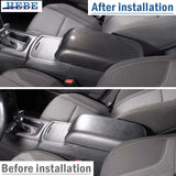 Armrest Trim Cover Carbon Fiber for Dodge Charger/300 Car Interior Accessory HEBE