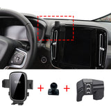 Smart Wireless Charging Phone Holder for Volvo XC40 C40 2020–2025