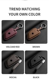 Car Key Case Cover - For BMW F20 F15 F16 F48 G20 G30 G01 G02 G05 G11 X1 X3 X4 X5 X6 F30 1 3 4 5 7 Series - Car Key Protection - Shell