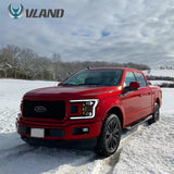 LED Headlights with Dual Beam Projector for Ford F150 18-20 Car Interior Accessory Vland
