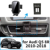 Wireless Charging Phone Mount for Audi Q5 8R 2010–2018 Car Phone Holder CATUSIKI