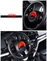 Steering Wheel Emblem Frame Cover for MINI Cooper