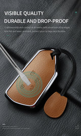 Leather Car Key Case Cover for Volkswagen Golf 8 MK8
