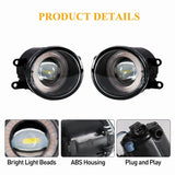 LED Fog Lamp DRL for Toyota Aqua Prius 2018-2019 Car Interior Accessory MAGIC COLORM