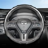 Carbon Fiber Texture Steering Cover for Infiniti