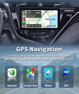 Android 15 Navigation Stereo for Toyota Camry XV70 2017–2020