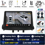 Android 15 2K Multimedia Navigation for Renault Megane 3 2008–2014