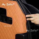 For Zeekr 9X 2025 2026 Car Trunk Mat leather Waterproof Rear Trunk Mat Boot Mat Interior Protective Accessories Car Interior