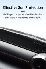 Anti-UV Flannel Dashboard Mat for Toyota GR86 BRZ