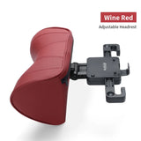 Ergonomic 3-Point Neck Support Pillow With Hook Adjustable Car Seat Headrest for Sleeping, Travel, Pain Relief
