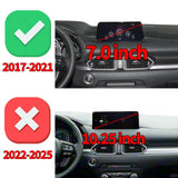 Premium Leather Dashboard Cover for Mazda CX-5 2017–2021 Dashboard Mat CATUSIKI