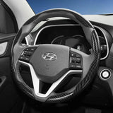 Carbon Fiber Wheel Cover for Hyundai Tucson Elantra I30 Car Interior Accessory Hocasen