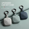 Leather Car Key Case Cover for Zeekr 7X Original Car Color Key Bag Cover Protection