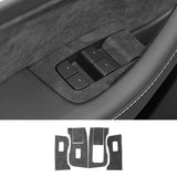 Carbon Fiber Control Panel Trim Sticker for Tesla Model 3 (2019-2023) / Y (2019-) Car Windows Control Panel Trim Sticker OEM