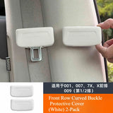 For Zeekr 007 001x Seat Belt Socket Protection Cover Scratch Resistant Silicone Cover Automotive Accessories