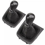 Car Speed Gear Shift Knob With Gaiter Boot for Jetta MK3 SCIROCCO III 137 138 EOS 1F7 1F8 Modified Parts OEM