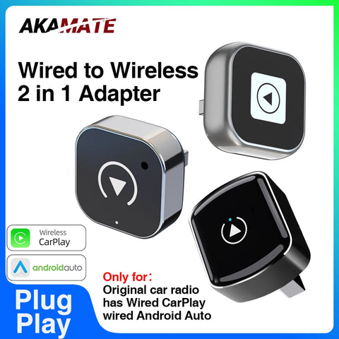 Wireless CarPlay Adapter 5GHz for OEM Radios CarPlay Adapter AKAMATE