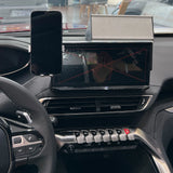 Smart Wireless Charging Phone Mount for Peugeot 5008 2021–2023 Car Phone Holder OEM