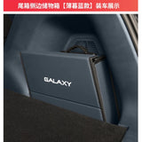 For Geely EX5 Galaxy E5 2024 2025 2026 Trunk Storage Box Car Boot Organizer Side Container Rear Cargo Accessories Car Interio
