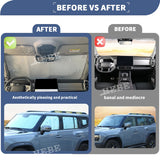 Window Glass Sunshade Visors for Chery Jetour T2