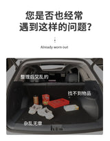 For Geely EX5 Galaxy E5 2024 2025 2026 Trunk Storage Box Car Boot Organizer Side Container Rear Cargo Accessories Car Interio