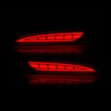 Rear Bumper Reflector Lights for Mazda CX5 2022 Car Interior Accessory MAGIC COLORM Red B