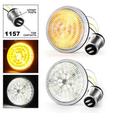 Motorcycle 1157 Front 1156 Rear LED Turn Signal For Harley Davidson Street Glide Road King Softail Electra Heritage Dyna Fatb