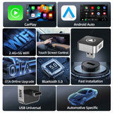 Wireless CarPlay Android Auto Adapter Dongle