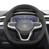 Matte Carbon Fiber Wheel Cover for VW Golf Car Interior Accessory Hocasen
