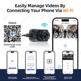 2K Dashcam Recorder for Motorcycle GPS Position