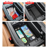 Mazda CX-90/CX-70 Armrest Storage Box Car Tray Organizers Accessories Armrest Box Storage smabee