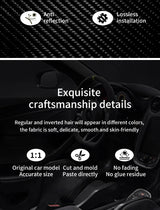 For BMW 1er 2er 3er 4er Z4 X3 X4 IX3 X5 X6 Car Console Multimedia Knob Trim Sticker Carbon Fiber Interior Tuning Accessories