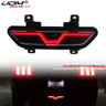 Smoked LED Rear Fog Light for Ford Mustang 2015-2017