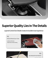 For Changan UNI-V (22-) & CS75 (24-) Original Leather Center Gear Shift Knob Cover Anti Scratch Car Interior Tuning Accessories