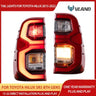 LED Tail Lights Smoked for Toyota Hilux 2015-2022