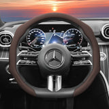 Mercedes Perforated Leather Steering Wheel Cover